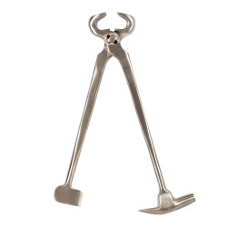 Pincettes de voyage en acier multi-usages Forget