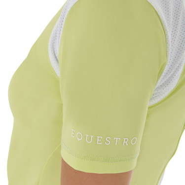 Trainingspolo für Damen, Slim Fit, mit Mesh-Einsätzen Equestro Trainingspolo für Damen, Slim Fit, mit Mesh-Einsätzen Equestro