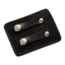 Wettbewerbsnummernhalter mit 4 Ziffern 12x8 cm Equestro Schwarz