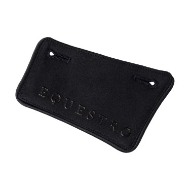 Abnehmbare Rabatten für Damen-Frack mit Silikon-Schriftzug Equestro Marine Marineblau