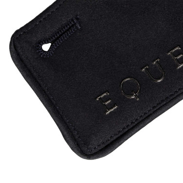 Abnehmbare Rabatten für Damen-Frack mit Silikon-Schriftzug Equestro Marine Marineblau