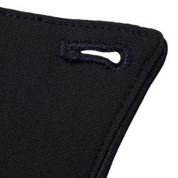 Ersatzrevers für Damenfrack Pailletten Equestro Marine Marineblau