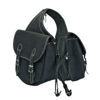Ledertasche für Sattel Lakota klassisches Modell Schwarz Ledertasche für Sattel Lakota klassisches Modell Schwarz