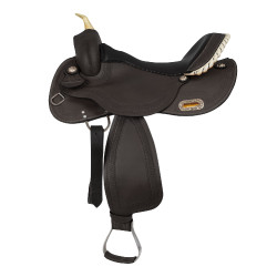 Quarter-Denver-Fasssattel-Modell Braun