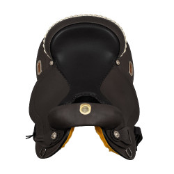 Quarter-Denver-Fasssattel-Modell Braun