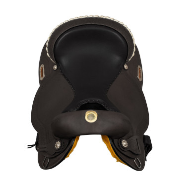 Quarter-Denver-Fasssattel-Modell Braun