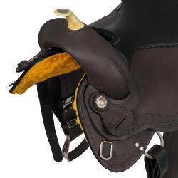 Quarter-Denver-Fasssattel-Modell Braun