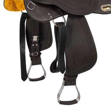 Quarter-Denver-Fasssattel-Modell Braun