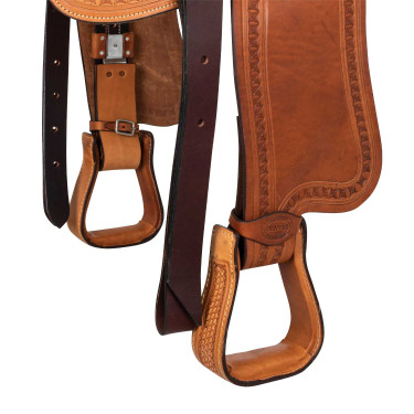 Reining-Sattel Denver Natürlich Braun