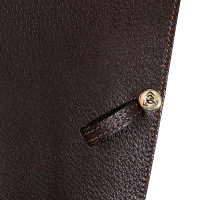 Spring-Sattel Roma mit Holzbaum aus gehämmertem Leder Acavallo Dunkelbraun