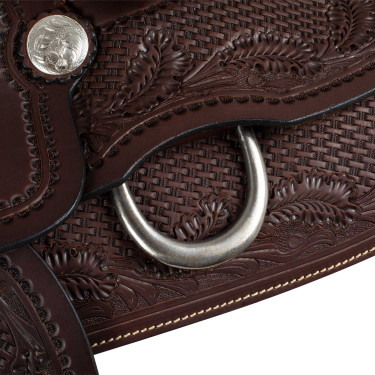 Sattel für Team Roping Denver Braun