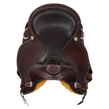 Western-Sattel Beschläge aus Edelstahl, genarbtes Leder und Schlangen-Prägung 2817 Denver Western-Sattel Beschläge aus Edelstahl, genarbtes Leder und Schlangen-Prägung 2817 Denver