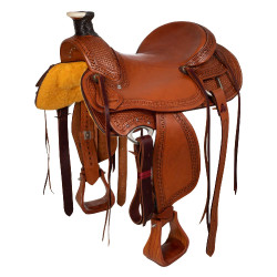 Western-Sattel Wade mit Korbprägung McBryan