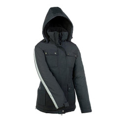 Horze WinterRider Jacke Schwarz Horze WinterRider Jacke Schwarz