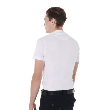 T-Shirt aus Baumwolle Equestro für Herren, Slim Fit, mit Jump-Print T-Shirt aus Baumwolle Equestro für Herren, Slim Fit, mit Jump-Print
