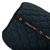 Tapis de saut en tissu technique matelassé Equestro Beige Tapis de saut en tissu technique matelassé Equestro Beige