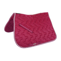 Satteldecke Derby Fuchsie / mehrfarbig / Rosa