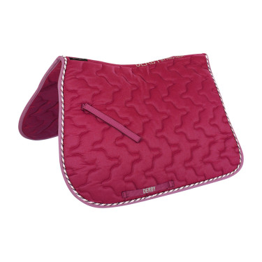 Satteldecke Derby Fuchsie / mehrfarbig / Rosa