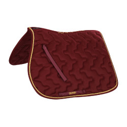 Satteldecke Pony Derby Bordeaux / Gold / Bordeaux