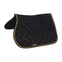 Satteldecke Pony Derby Marine / Gold / Marine Marineblau