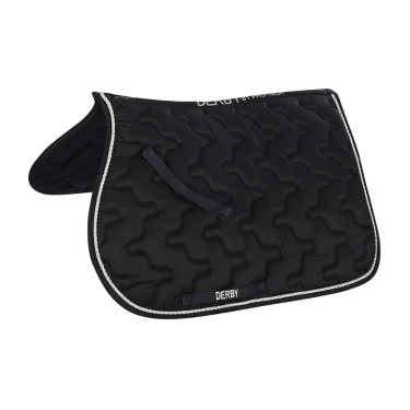 Satteldecke Pony Derby Marine / Silber / Marine Blau