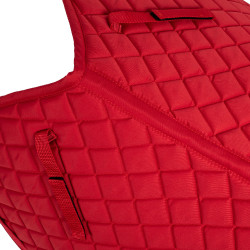 Sattelförmige Schabracke Classic Derby Rot Sattelförmige Schabracke Classic Derby Rot