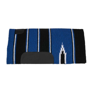 Navajo-Teppich mit Lederpatch LTA Motive