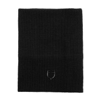Unisex-Wollschlauchschal Equestro Schwarz