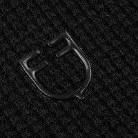 Unisex-Wollschlauchschal Equestro Schwarz