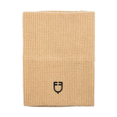 Unisex-Wollschlauchschal Equestro Kamel