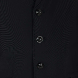 Anatomische Herren-Turnierjacke Equestro mit vier Knöpfen Schwarz Anatomische Herren-Turnierjacke Equestro mit vier Knöpfen Schwarz