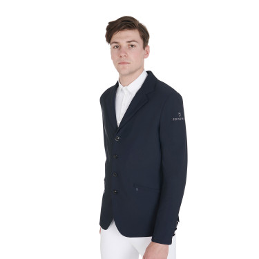 Anatomische Herren-Turnierjacke Equestro mit vier Knöpfen Anatomische Herren-Turnierjacke Equestro mit vier Knöpfen