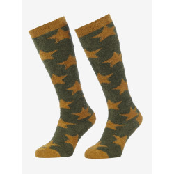 Chaussettes LeMieux Fluffies Sasha Star Alpine