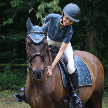 LeMieux Loire Classic Dressur Schabracke Petrol Blau LeMieux Loire Classic Dressur Schabracke Petrol Blau