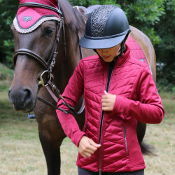 LeMieux Dynamische Jacke Glut Bordeaux
