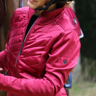 LeMieux Dynamische Jacke Glut Bordeaux