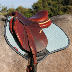 LeMieux Wildleder Close Contact Schabracke Gletscher Blau