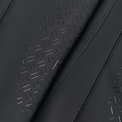 Damen-Reithose mit Besätzen, gerade geschnitten, Kingsland KLKira H-Shape Schwarz