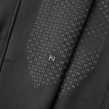 Herrenreithose mit Kniebesatz Kingsland KLKolton Schwarz