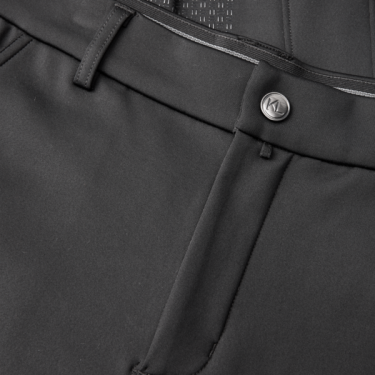 Herrenreithose mit Kniebesatz Kingsland KLKolton Schwarz