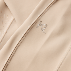 Damen-Reithose mit Vollbesatz und geradem Schnitt Kingsland KLKira H-Shape Beiger Pflasterstein