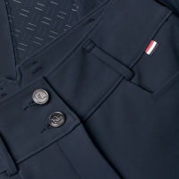 Damen-Reithose mit Vollbesatz und geradem Schnitt Kingsland KLKira H-Shape Marine Marineblau