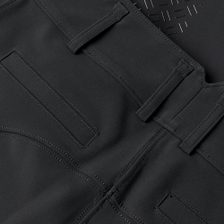 Damen-Reithose mit Vollbesatz und geradem Schnitt Kingsland KLKira H-Shape Schwarz