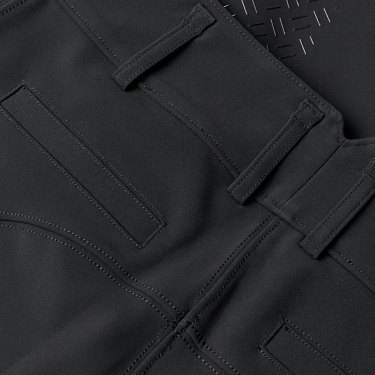 Damen-Reithose mit Vollbesatz und geradem Schnitt Kingsland KLKira H-Shape Schwarz