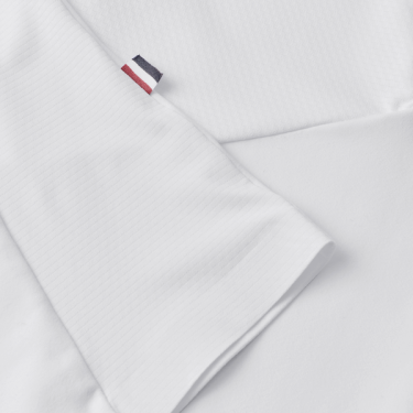 Wettkampf-Poloshirt mit langen Ärmeln für Herren Kingsland KLVijana Weiß Weiß