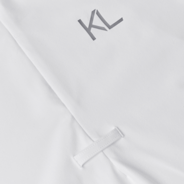 Wettkampf-Poloshirt mit langen Ärmeln für Herren Kingsland KLVijana Weiß Weiß
