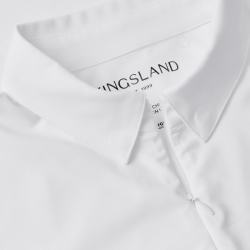 Wettkampf-Poloshirt mit langen Ärmeln für Herren Kingsland KLVijana Weiß Weiß