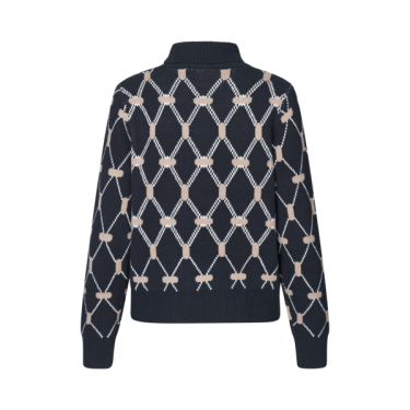 Gestrickter Pullover Kingsland KLVy Damen Marine Marineblau