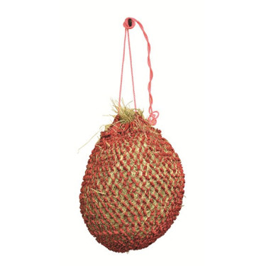 Heunetz mit Maulkorb HKM Rot