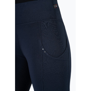 Leggings HKM Cosy II Style Vollbesatz 1/1 aus Silikon Dunkelblau Leggings HKM Cosy II Style Vollbesatz 1/1 aus Silikon Dunkelblau